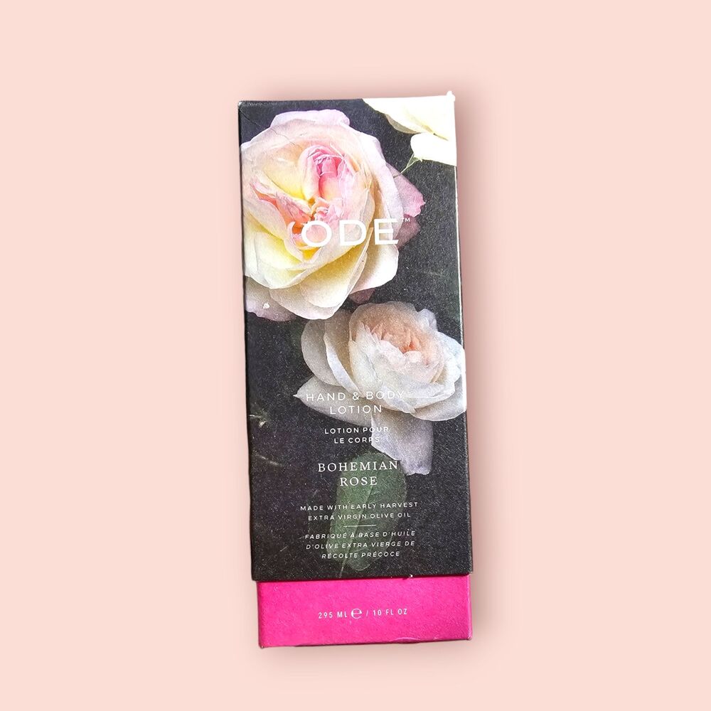 Ode Bohemian Rose lotion